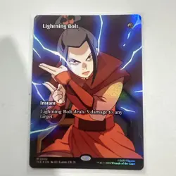 Lightning Bolt 0032 TLE Borderless MTG Avatar The Last Airbender NM/M - Image 1