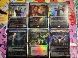 MTG Secret Lair The Office Dwight’s Destiny Foil Edition Set In Hand (NO BONUS) - Image 1