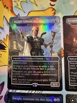 MTG Secret Lair The Office Dwight’s Destiny Foil Edition Set In Hand (NO BONUS) - Image 3
