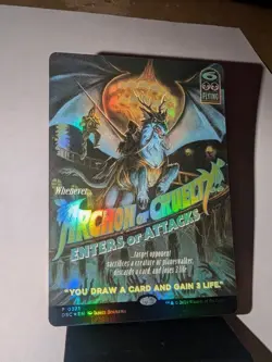 MTG Archon of Cruelty (Showcase) Duskmourn: House of Horror Foil NM - Image 2