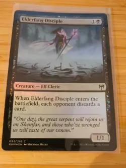 MTG Elderfang Disciple (Foil) 093 Kaldheim M/NM Free UK P&P - Image 1
