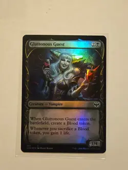 Gluttonous Guest (Showcase/Foil) - Innistrad: Crimson Vow - LP - MTG Magic - Image 1