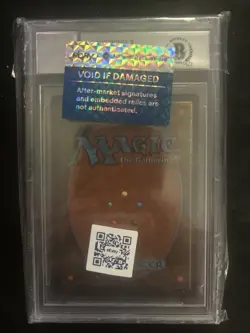 Beckett 8.5 Hellfire Legends Auto 10 Signed Pete Venters. MTG - Image 3