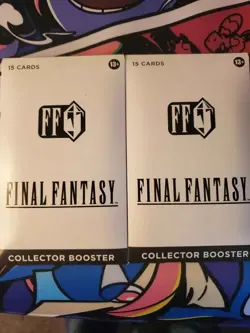 Magic The Gathering Final Fantasy Collector Booster Pack Sealed - Image 1
