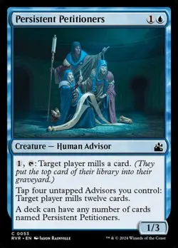 Persistent Petitioners - Foil RVR NM MTG - Image 1