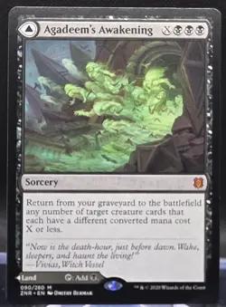 Agadeem's Awakening Agadeem, the Undercrypt #90 Zendikar Rising Reg Mythic - Image 1