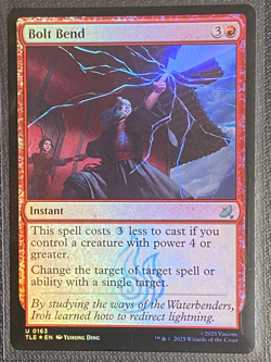 Bolt Bend Avatar: The Last Airbender: Eternal-Legal Foil MTG TLE #163 NM/M - Image 1