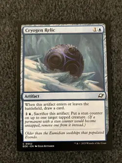 Magic The Gathering MTG - Cryogen Relic - EOE - Image 1