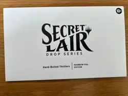 MTG Secret Lair Drop x Hard-Boiled Thrillers Rainbow Foil Edition Sealed - Image 2