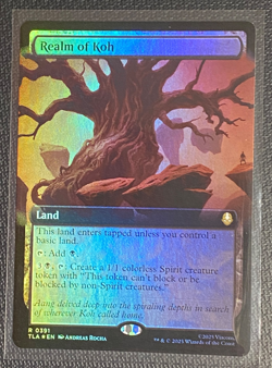 Realm of Koh (Extended Art) Avatar: The Last Airbender Foil MTG TLA #391 NM/M - Image 1