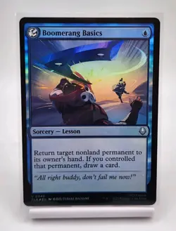 Boomerang Basics (FOIL) x1 - MTG Avatar: The Last Airbender TLA #46 - Image 1