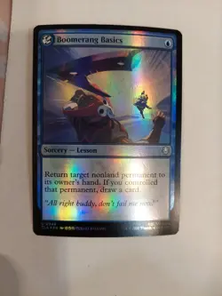 Boomerang Basics U Foil #46 | TLA Avatar: The Last Airbender | MTG - Image 1