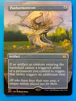 MTG 1x BORDERLESS Panharmonicon # 395 Double Masters Magic the Gathering x1 NM - Image 1