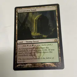 Overgrown Tomb Mtg Return To Ravnica NM X1 - Image 1
