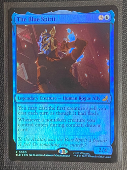 The Blue Spirit Avatar: The Last Airbender Foil MTG TLA #90 NM/M - Image 1