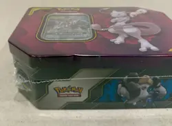 2019 POKEMON MEW & MEWTWO GX SM191 TAG TEAM POWER PARTNERSHIP TIN SEALED - Image 4