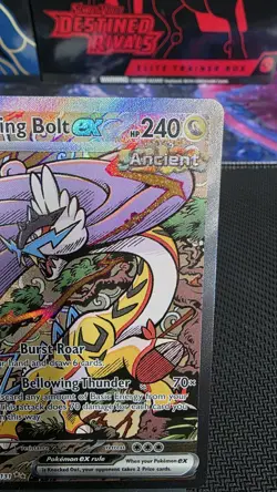 Raging Bolt ex 166/131 SIR Pokemon TCG SV: Prismatic Evolutions NM - Image 3
