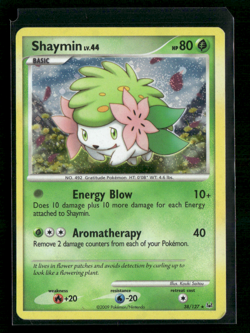 2009 Pokemon Shaymin 38/127 Platinum Holo MP - Image 1