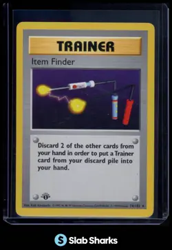 1999 POKEMON SET 1ST EDITION #74/102 ITEM FINDER - Image 1