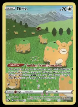 Ditto Crown Zenith: Galarian Gallery GG22/GG70 Pokemon TCG - Image 1
