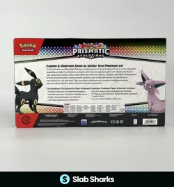 POKEMON TCG PRISMATIC EVOLUTIONS PREMIUM FIGURE COLLECTION SEALED BOX - Image 2