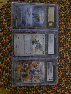 3 Pokemon Slab CGC 10 Graded Cards SPECIAL - Image 1
