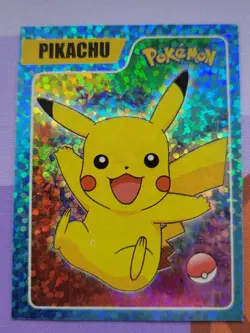 2024 POKEMON Last Evolution Sticker #E11 PIKACHU Limited Edition Foil - Image 1