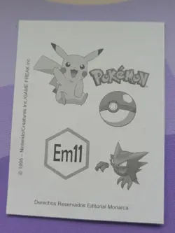 2024 POKEMON Last Evolution Sticker #E11 PIKACHU Limited Edition Foil - Image 2