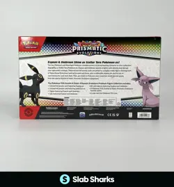 POKEMON TCG PRISMATIC EVOLUTIONS PREMIUM FIGURE COLLECTION SEALED BOX - Image 2