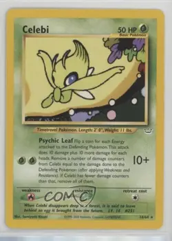 Celebi Pokemon Neo Revelation #16 2001 - Image 1