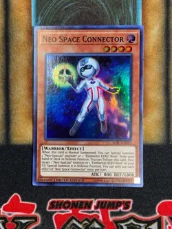 Yugioh Neo Space Connector SOFU-ENSE3 Super Limited Edition LP - Image 1