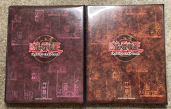 Lot Of 2 1996 Yu-Gi-Oh Konami Binder Books - Yugi & Kaiba - No Cards Inside - Image 2
