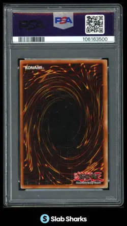 2002 YU-GI-OH! PROMO DARK DUEL STORIES #DDS-001 BLUE-EYES WHITE DRAGON PSA 4 - Image 2