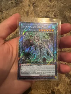 Yugioh Nekroz of Brionac RA03-EN260 Platinum Secret Rare 1st Ed NM - Image 1