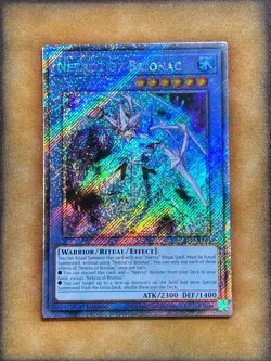 Yugioh Nekroz of Brionac RA03-EN260 Platinum Secret Rare 1st Ed NM - Image 1