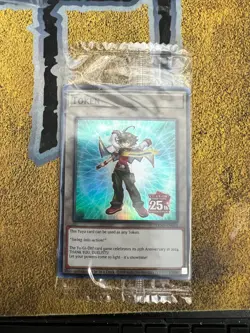 Yugioh SEALED Yuya Token TKN5-EN015 25th Anniversary Quarter Century Super Rare! - Image 1