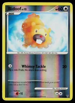 Pokemon Card - Bidoof Supreme Victors 91/147 Reverse Holo - Image 1