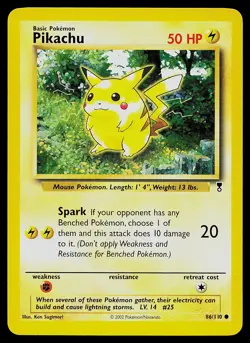 Pokemon Card - Pikachu Legendary Collection 86/110 - Image 1