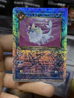 Dark Vaporeon 9/110 Legendary Collection 2002 Reverse Holo Pokemon Card TCG - Image 3