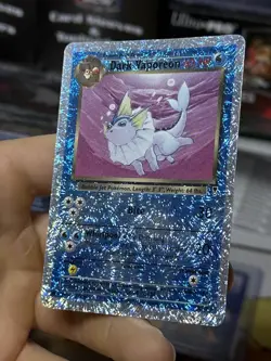 Dark Vaporeon 9/110 Legendary Collection 2002 Reverse Holo Pokemon Card TCG - Image 4