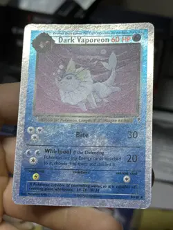Dark Vaporeon 9/110 Legendary Collection 2002 Reverse Holo Pokemon Card TCG - Image 5