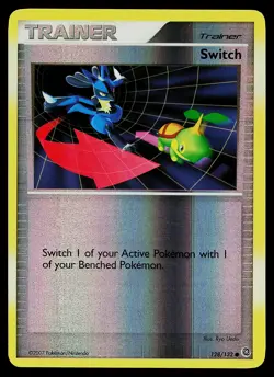 Pokemon Card - Switch Secret Wonders 128/132 Reverse Holo - Image 1