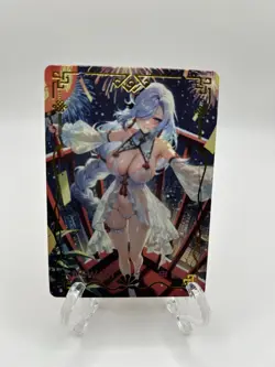 Shenhe New Genshin No Doubt To Getting Wet Waifu Card - Image 1
