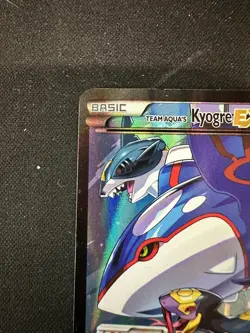 Team Aqua's Kyogre EX 6/34 - Double Crisis - Holo Ultra Rare - LP Pokemon Card - Image 2