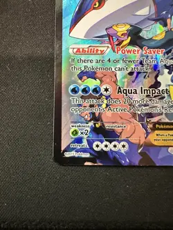 Team Aqua's Kyogre EX 6/34 - Double Crisis - Holo Ultra Rare - LP Pokemon Card - Image 4