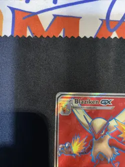 Pokemon TCG Blaziken GX Full Art Holo Ultra Rare Card 153/168 Celestial Storm HP - Image 2