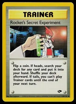 Pokemon Card - Rocket's Secret Experiment Gym Challenge 120/132 Non Holo - Image 1