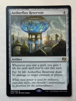 Aetherflux Reservoir X1 - Mint - Kaladesh MTG Magic The Gathering Card English - Image 1