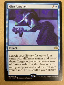 MTG 1x Gifts Ungiven # 40 Modern Masters 2017 Magic the Gathering Card x1 LP - Image 1