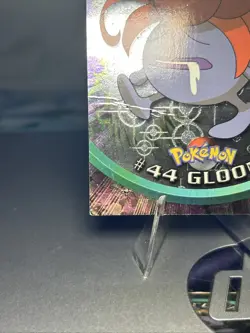 POKEMON CARD Foil/Holo GLOOM #44 Black Label 1999 Topps TV Animation Edition - Image 5